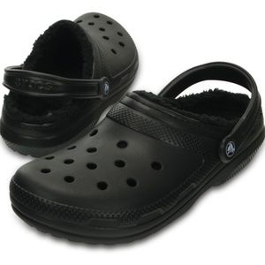 Price drop!!!MENS lined crocs size 13 NEW!!! Fuzzy lined
